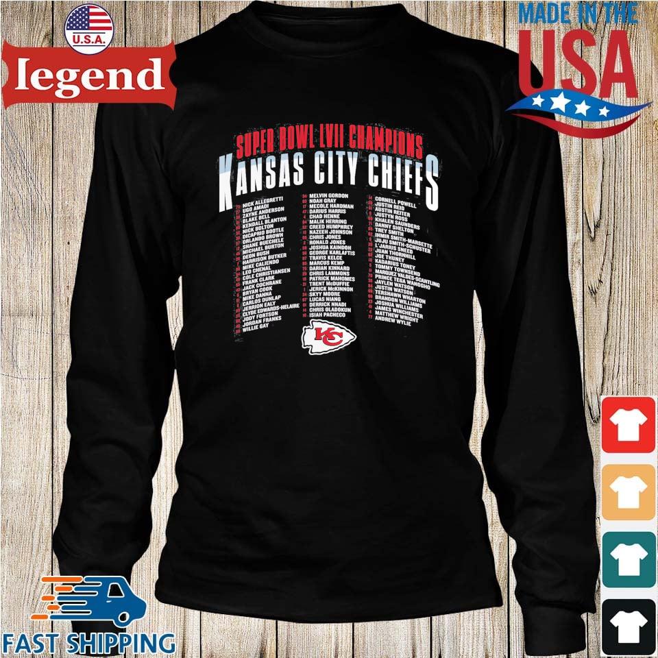 Pacheco Youth Long Sleeve T-shirt Kansas City Isiah Made 