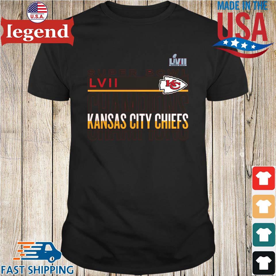 Kansas City Chiefs Two Tone Short Sleeve Ladies Tee Shirt Size Medium Super  Bowl