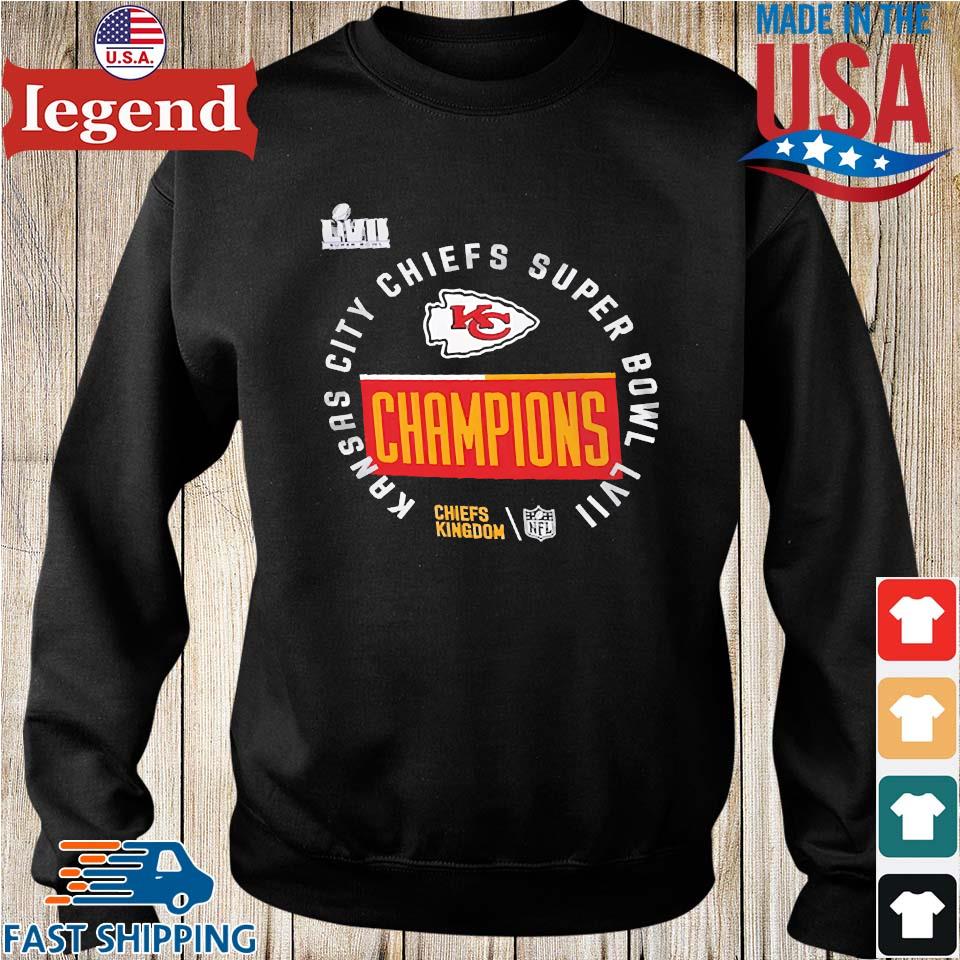 Official Kansas City Chiefs Super Bowl LVII Champions T-Shirts, Chiefs  Locker Room Tee