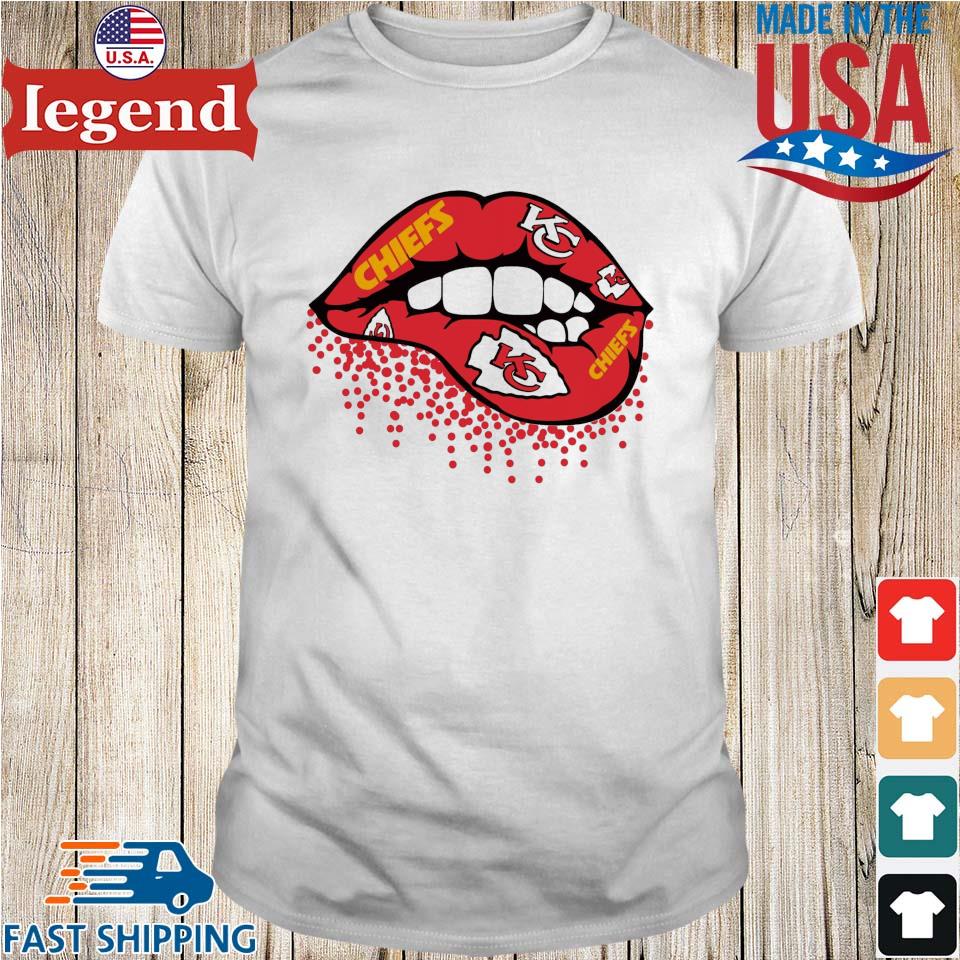 KC Chiefs Lips Soft Tshirt