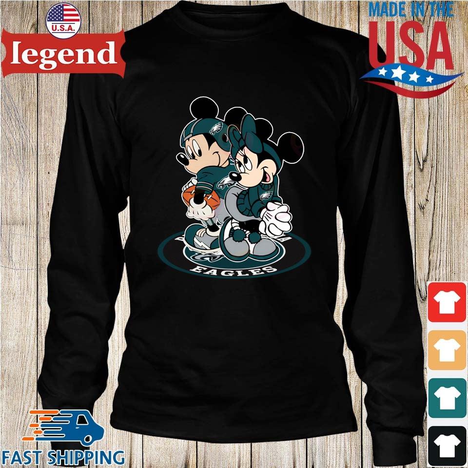 Eagles Christmas Sweater Mickey Mouse Pattern Philadelphia Eagles