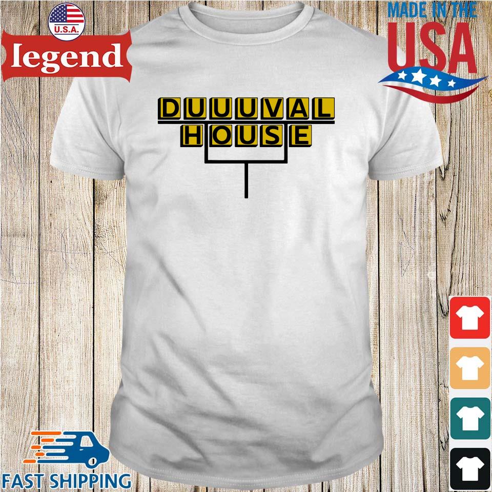 Official Jacksonville Jaguars Duuuval House T-shirt,Sweater, Hoodie, And  Long Sleeved, Ladies, Tank Top