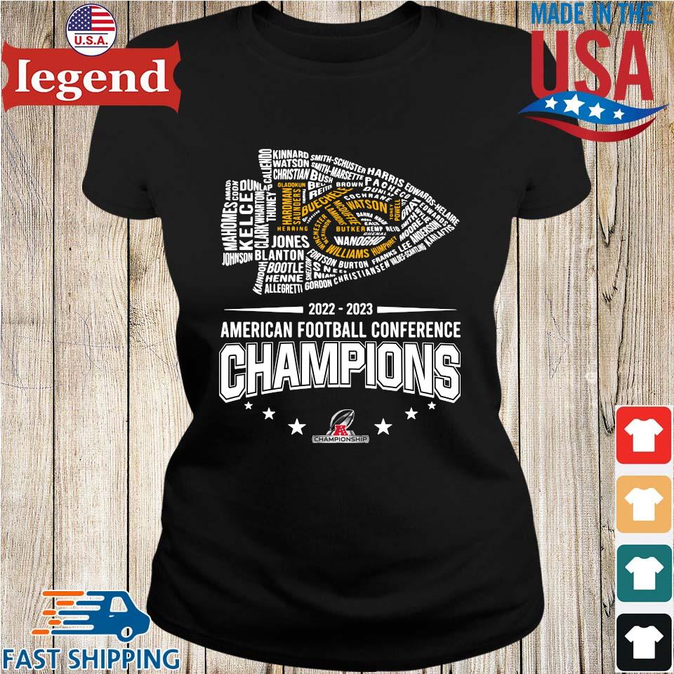 Kansas city Chiefs go Chiefs 2022 American football conference champions  shirt, hoodie, longsleeve tee, sweater