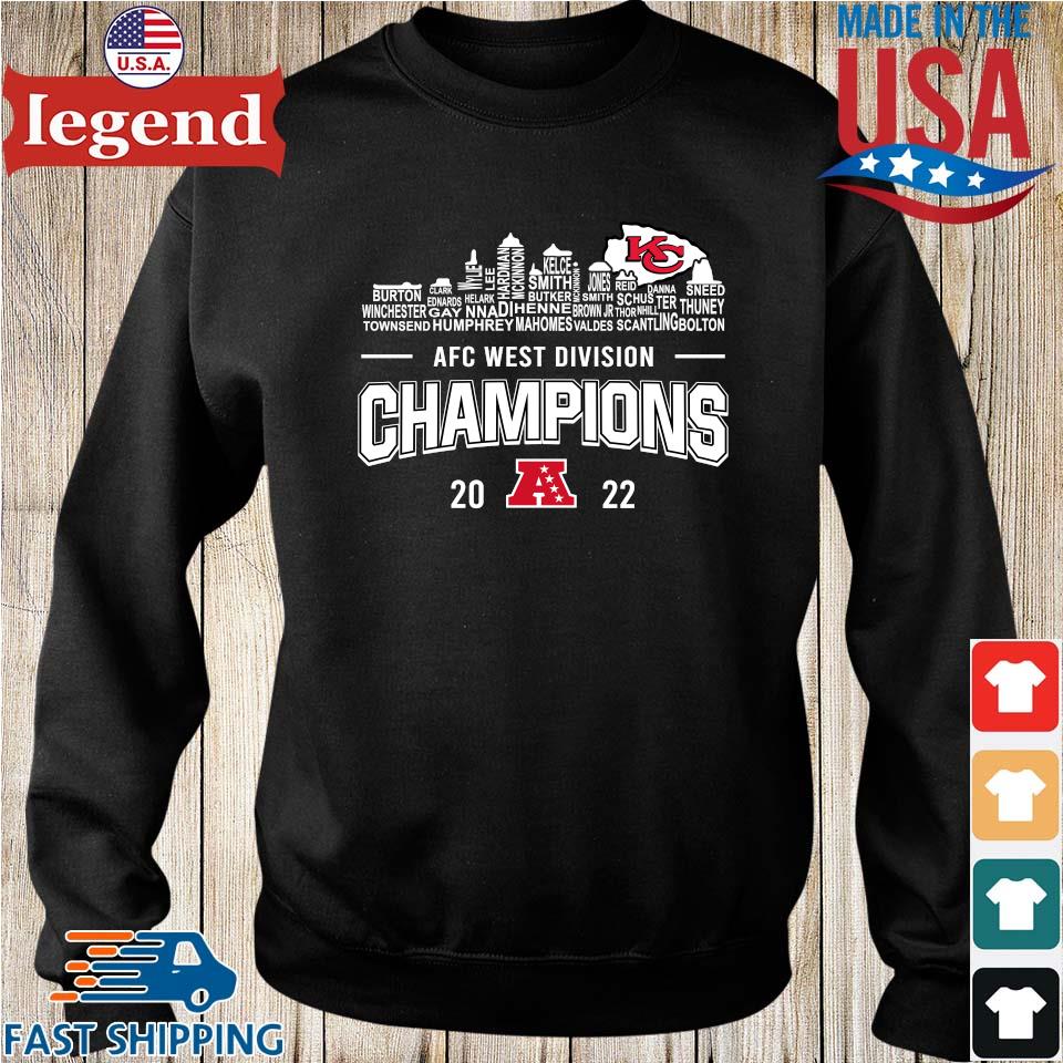 Buffalo Bills Players Names Skyline AFC East Division Champions 2022 shirt,  hoodie, sweater, long sleeve and tank top