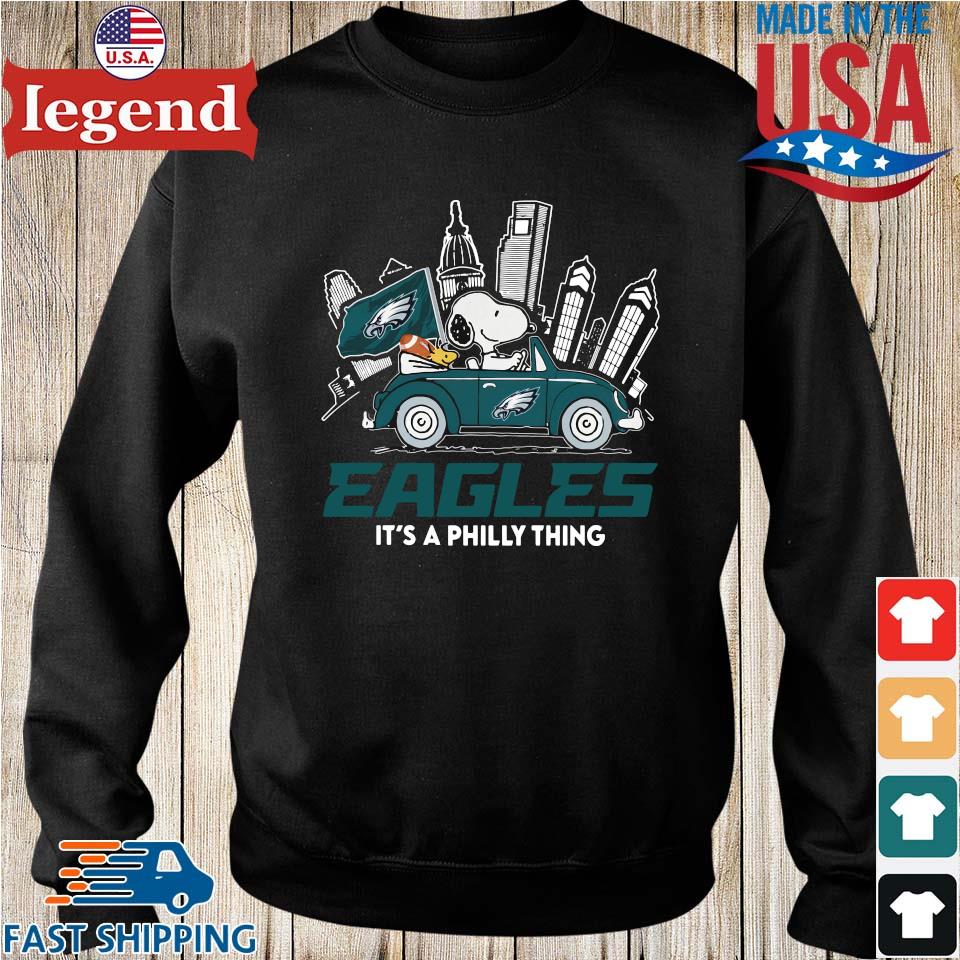 Official Philadelphia Eagles Snoopy And Woodstock Drive Car It's A