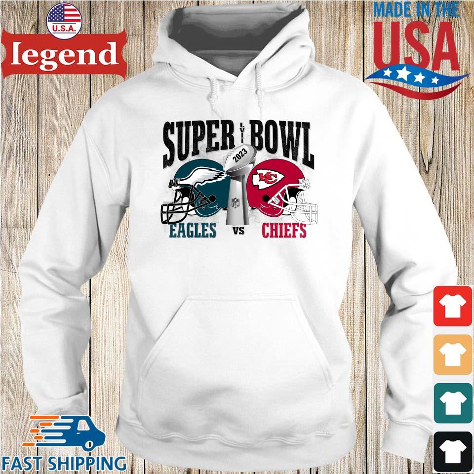 Super Bowl LVII Custom T-Shirt Philadelphia Eagles Vs. Kansas City