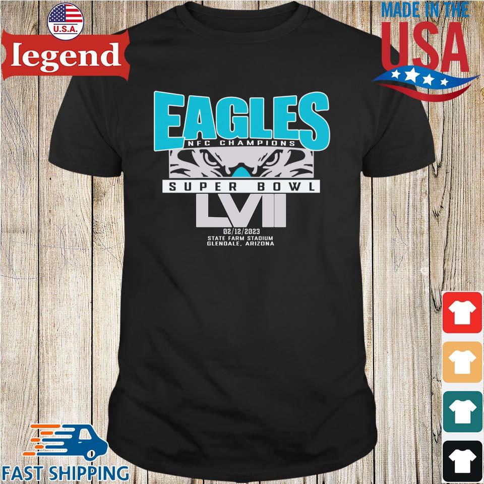 2023 Super Bowl LVII Nfc Champions Philadelphia Eagles Shirt - T-shirts Low  Price