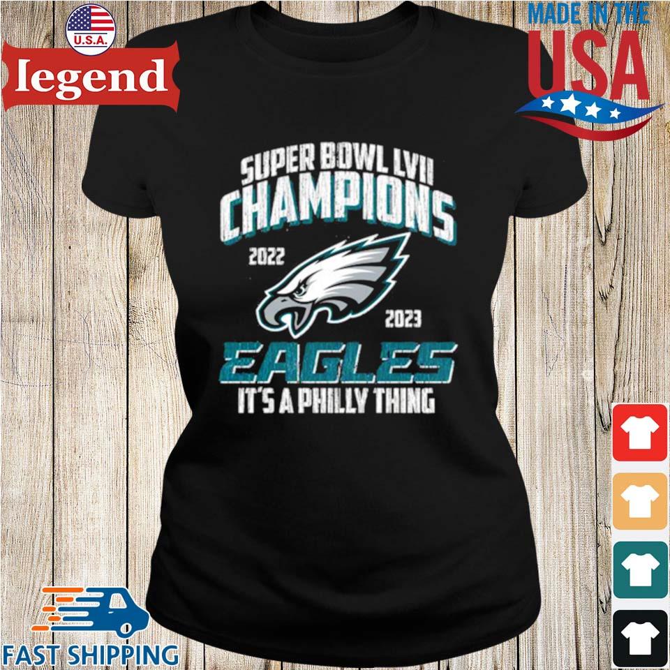 Eagles Football Nfl Philadelphia Eagles Super Bowl Lvii Shirt Ladies Tee