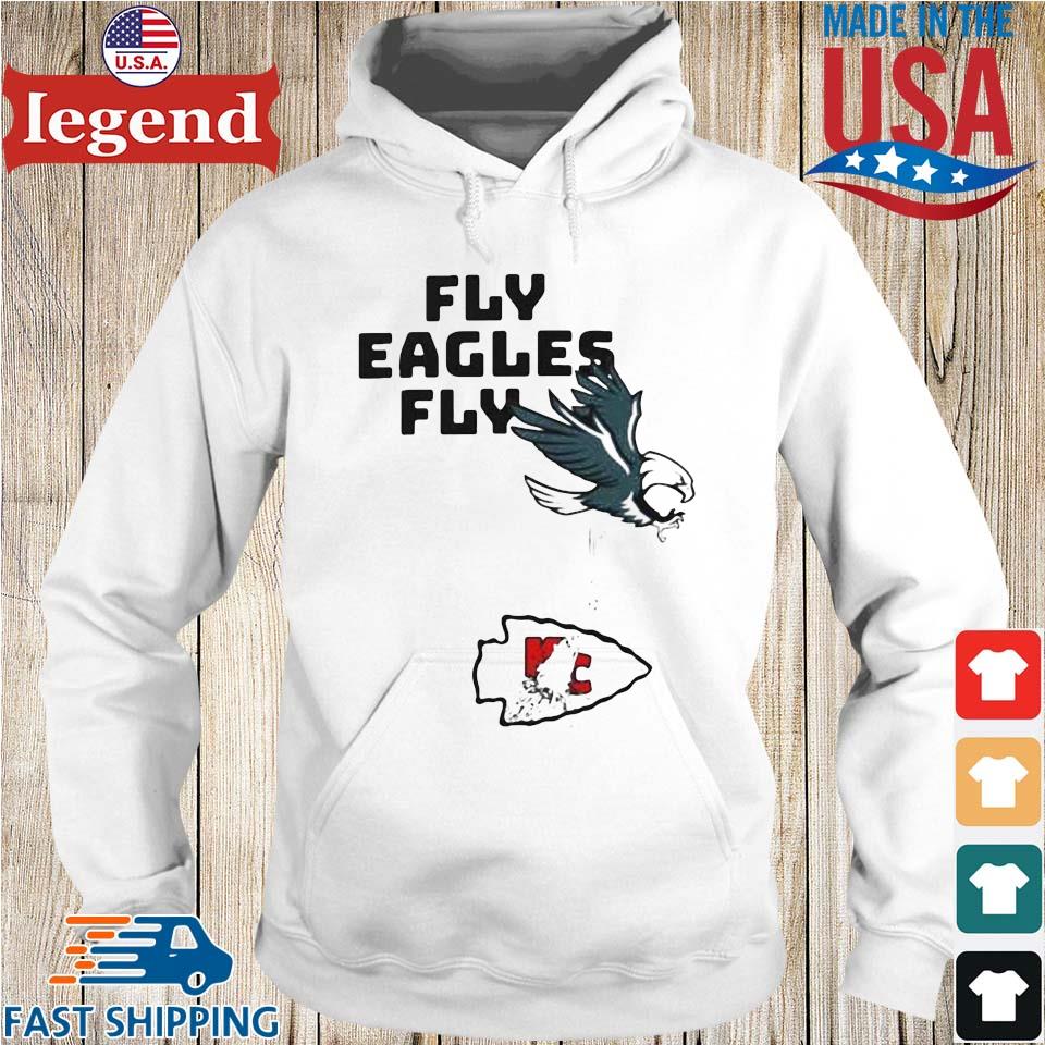 Philadelphia Eagles Over Chiefs Fly Eagles Fly shirt, hoodie, sweater, long  sleeve and tank top