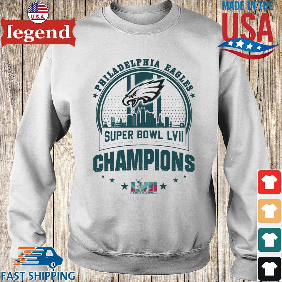 Skyline Philadelphia Eagles 2023 Super Bowl LVII Champions shirt, hoodie,  sweater, long sleeve and tank top