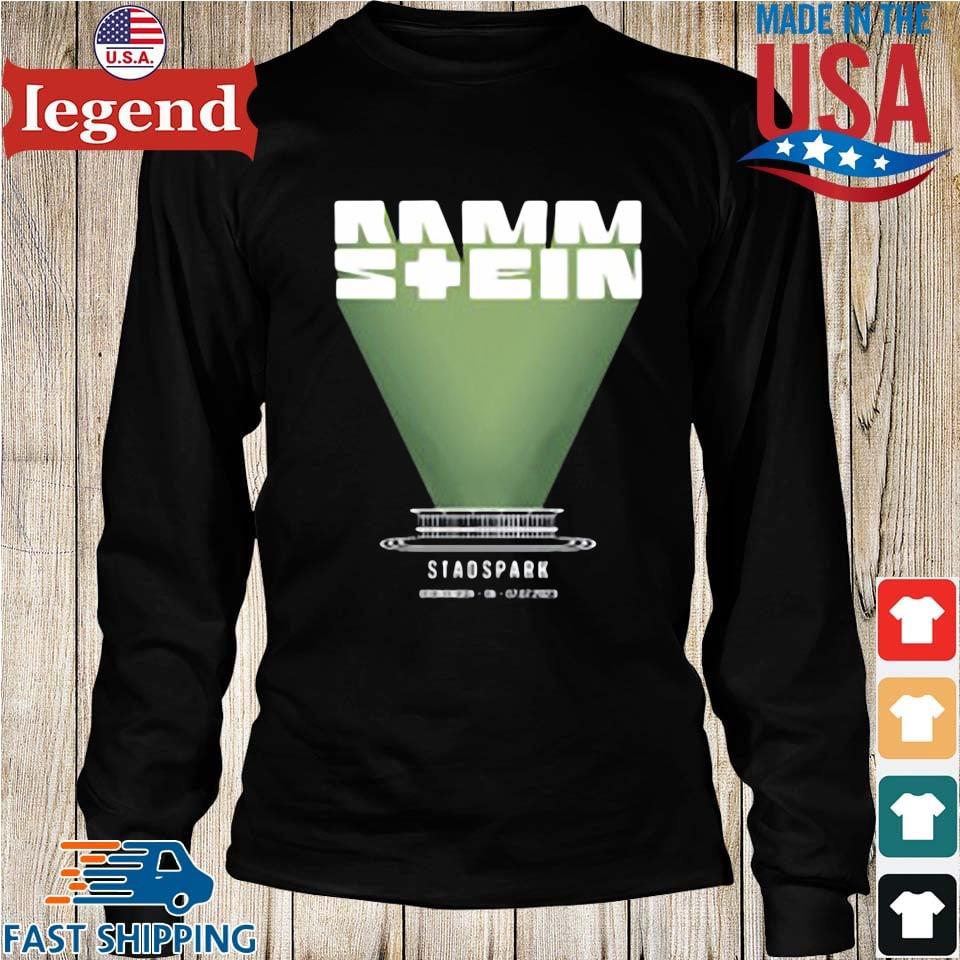 Rammstein europe stadium tour 2019 store t shirt