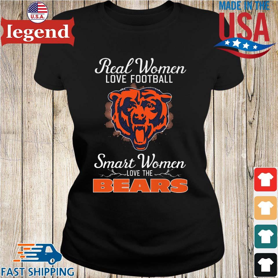 Real women love football smart women love the Chicago Bears 2023