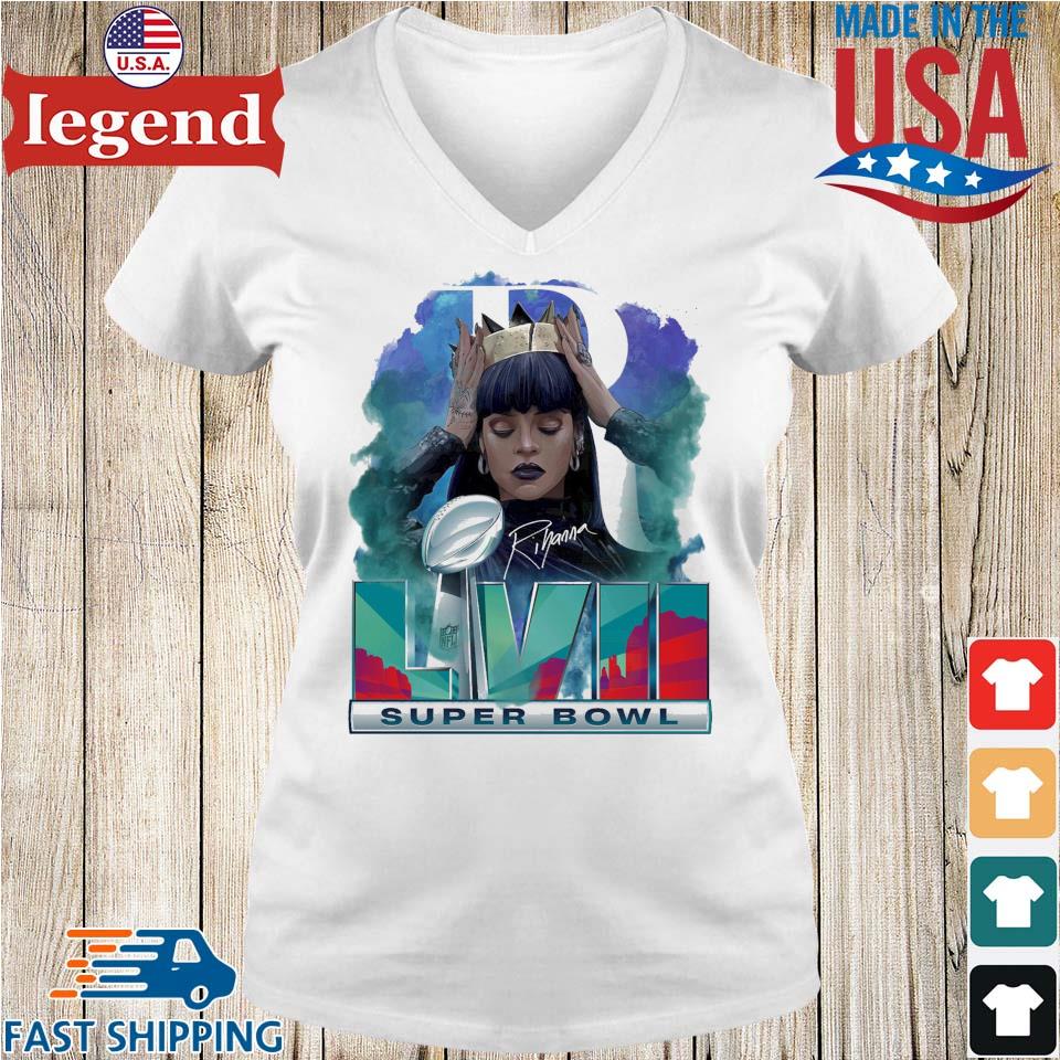 Official rihanna super bowl 2023 halftime show shirt, hoodie, sweater, long  sleeve and tank top