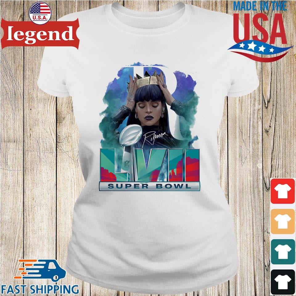 Rihanna half time show super bowl shirt, hoodie, sweater, long sleeve and  tank top