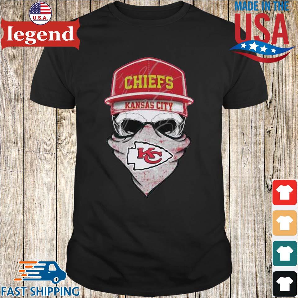 Skeleton Kansas City Chiefs Skull 2023 Champs shirt - Peanutstee