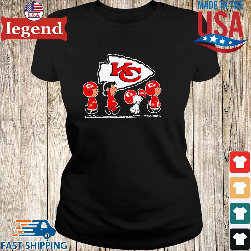 Snoopy Friends Kansas City Chiefs Super Bowl LVII Shirt - High
