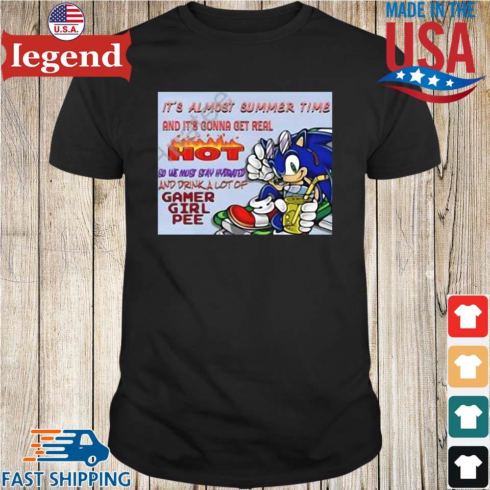 Sonic The Hedgehog - It's officially time for the summer fit.