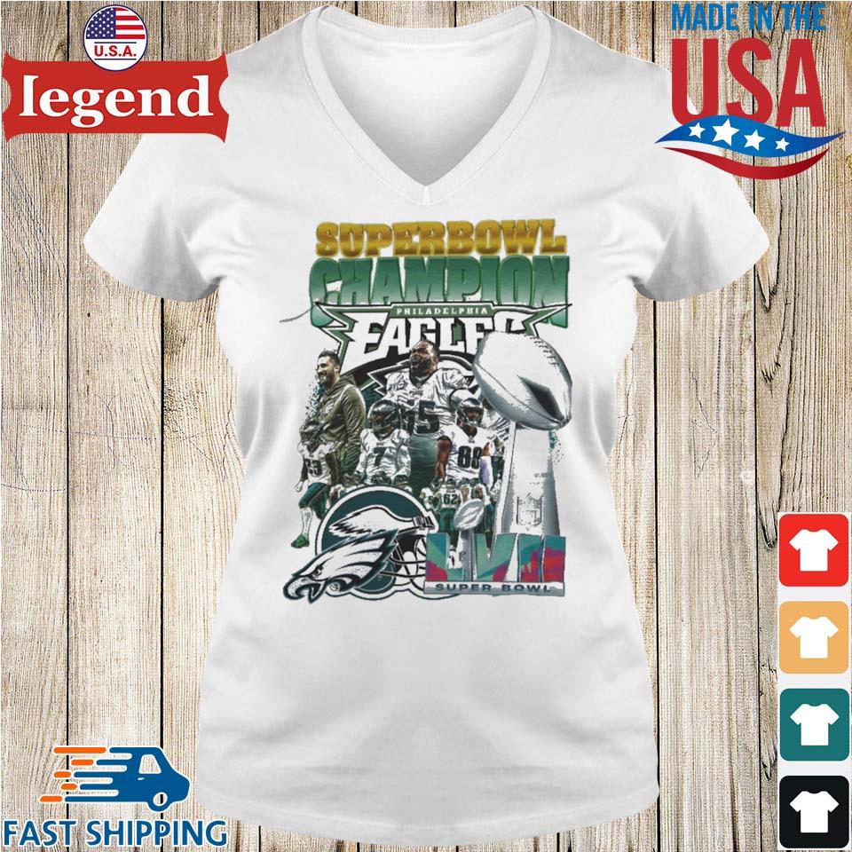 Team Philadelphia Eagles 2023 Super Bowl LVII Champions shirt