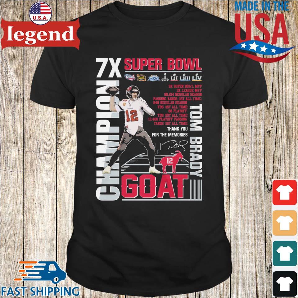 Best Tom Brady Goat 2022 Signature shirt