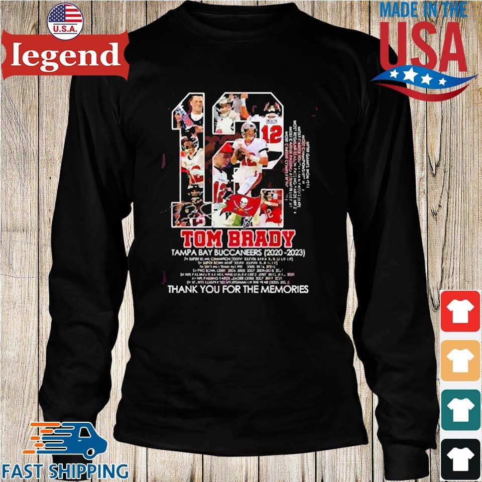 Congrats And Thank You Tom Brady In Tampa Bay Buccaneers T-shirt - Masteez