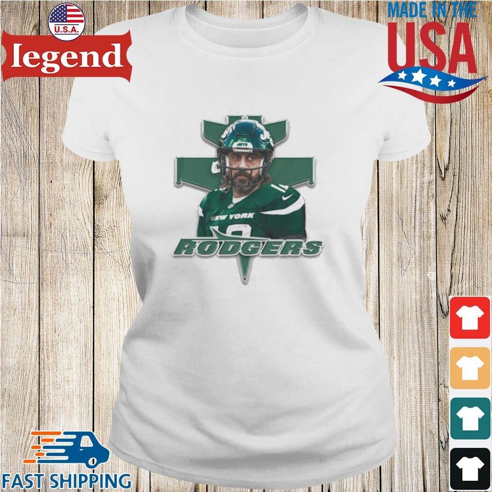 Youth New York Jets Aaron Rodgers Green Helmet T-shirt,Sweater, Hoodie, And  Long Sleeved, Ladies, Tank Top