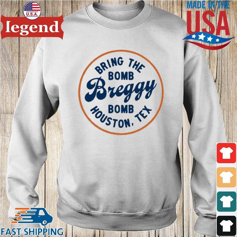 Alex Bregman Breggy Bombs Shirt, hoodie, sweater, long sleeve and tank top