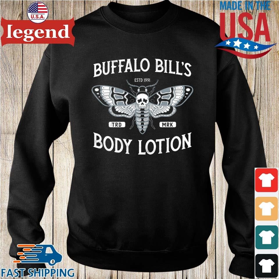 Buffalo Bill's Body Lotion Death's Head Moth Horror Distressed Vintage  Design T-shirt - Olashirt