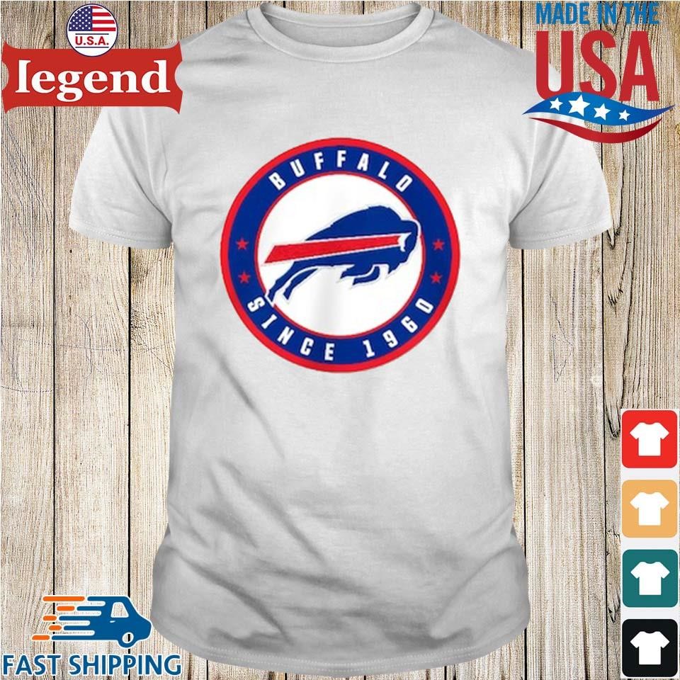 Buffalo Established 1960 Shirt - Buffalo Bills Sweatshirt Short Sleeve