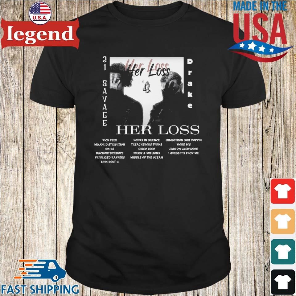 It's All A Blur Tour Her Loss Album Track List T-shirt,Sweater