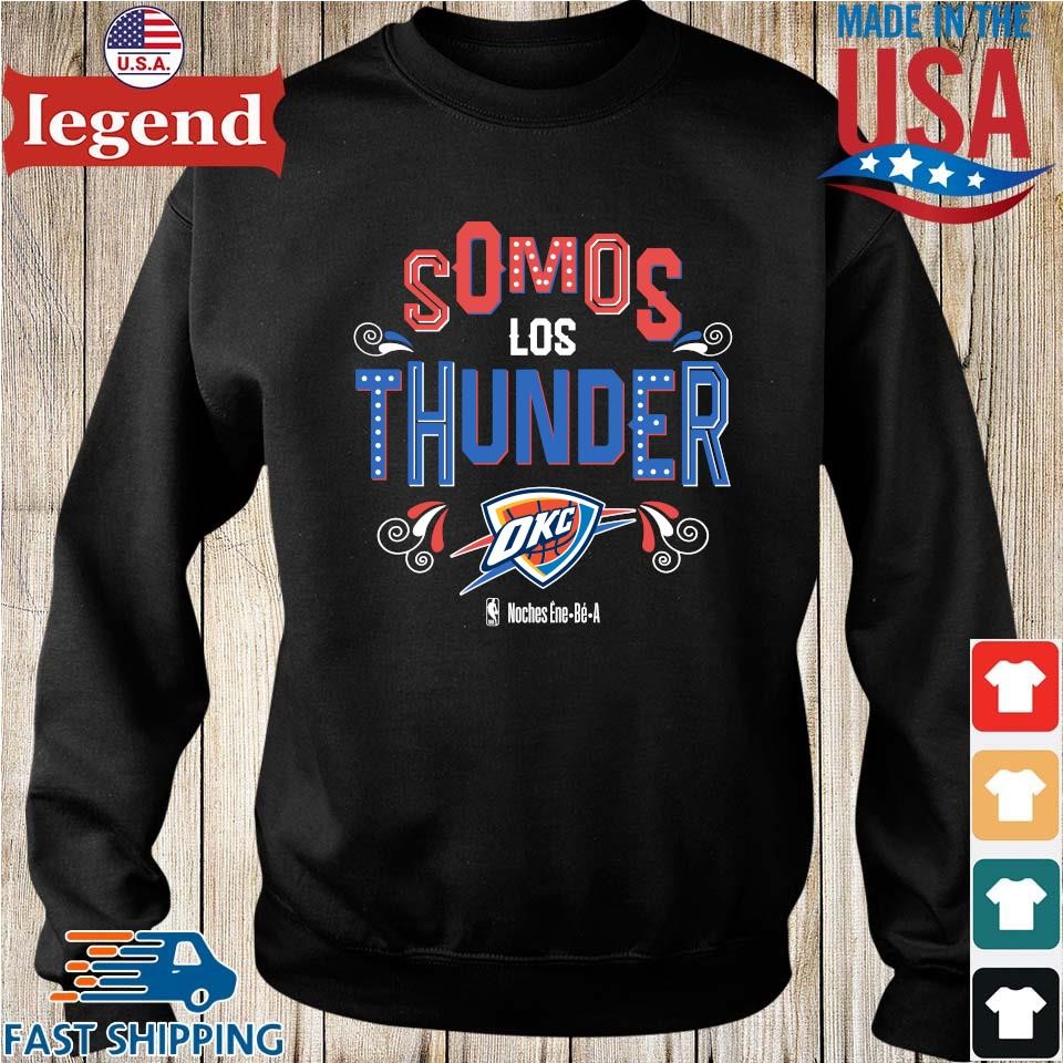Official Nba Thunder Official Okc Thunder Somos Los Thunder Shirt