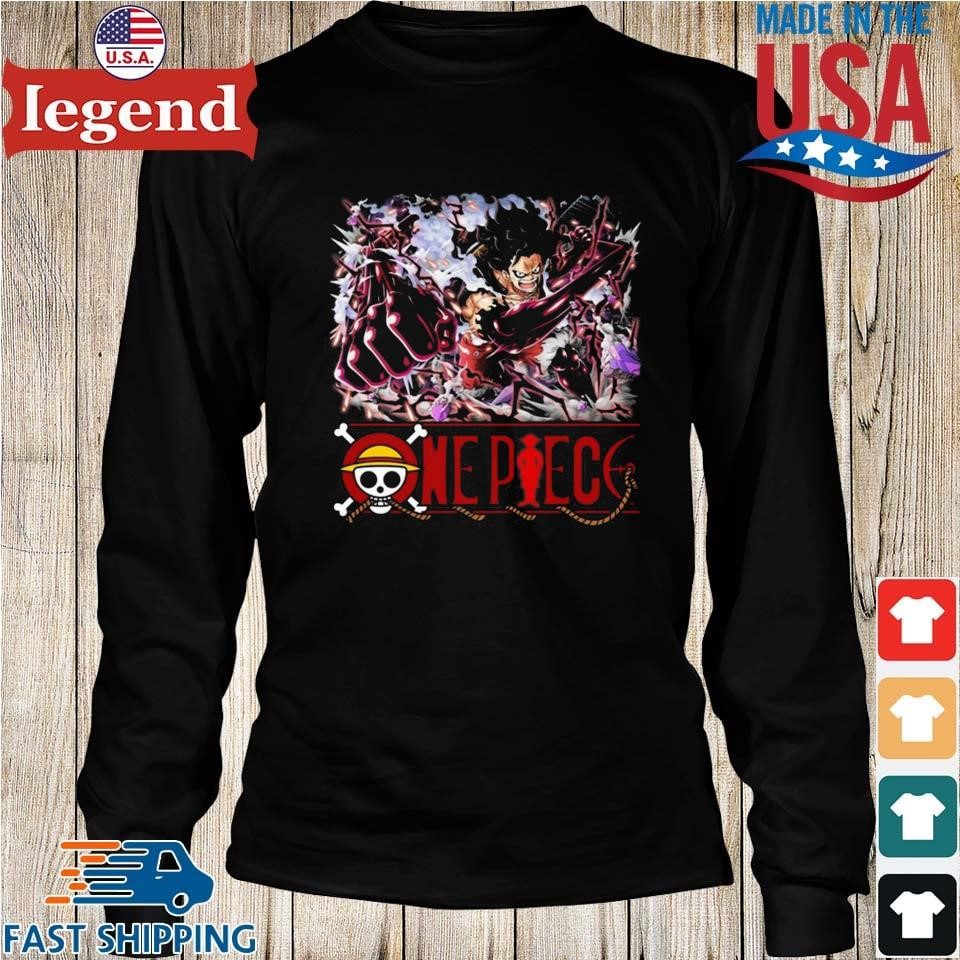 One Piece T-Shirts - One Piece T-Shirt Luffy Gear Fourth GTA 4