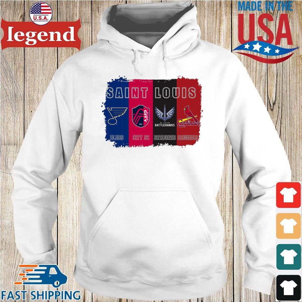 Original Saint Louis Sport Blues City Sc Battlehawks Cardinals T-shirt,Sweater,  Hoodie, And Long Sleeved, Ladies, Tank Top