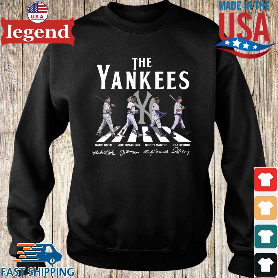 The New York Yankees Abbey Road 2023 Signatures Shirt