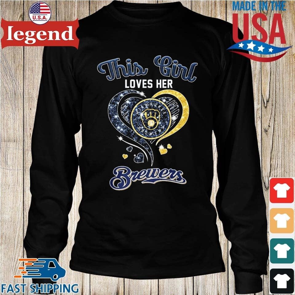 Milwaukee Brewers Dream of Diamonds Womens Shirt