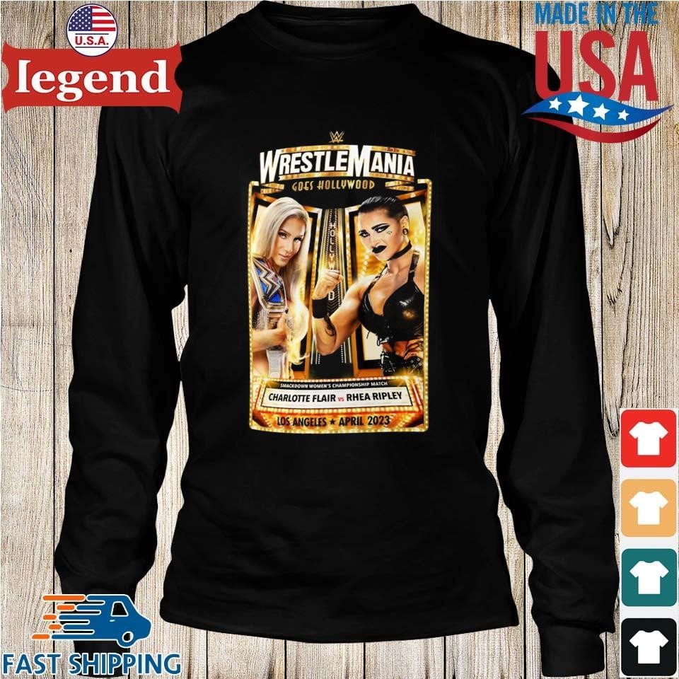 WWE WRESTLEMANIA 39 I WAS THERE SHIRT XL HOLLYWOOD LOS ANGELES