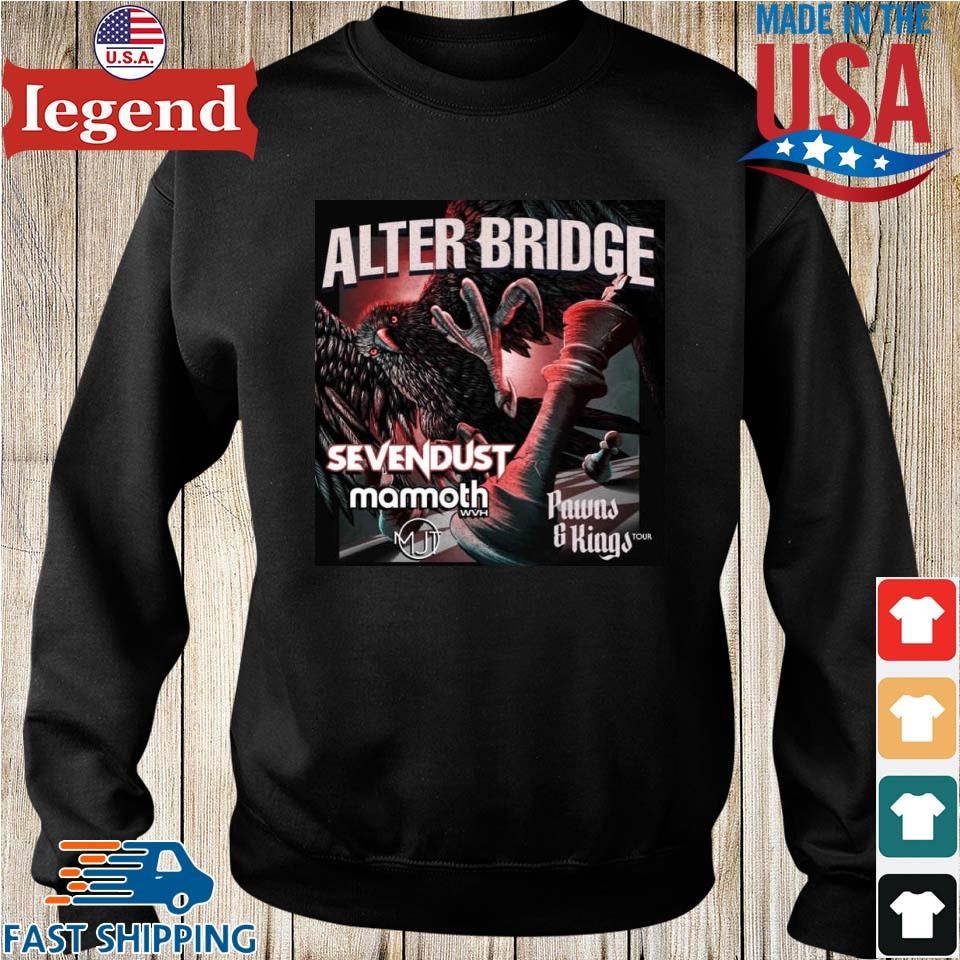 Alter Bridge, Sevendust And Mammoth Wvh - Pawns And Kings Tour 2023 Merch,  Alter Bridge Tour 2023