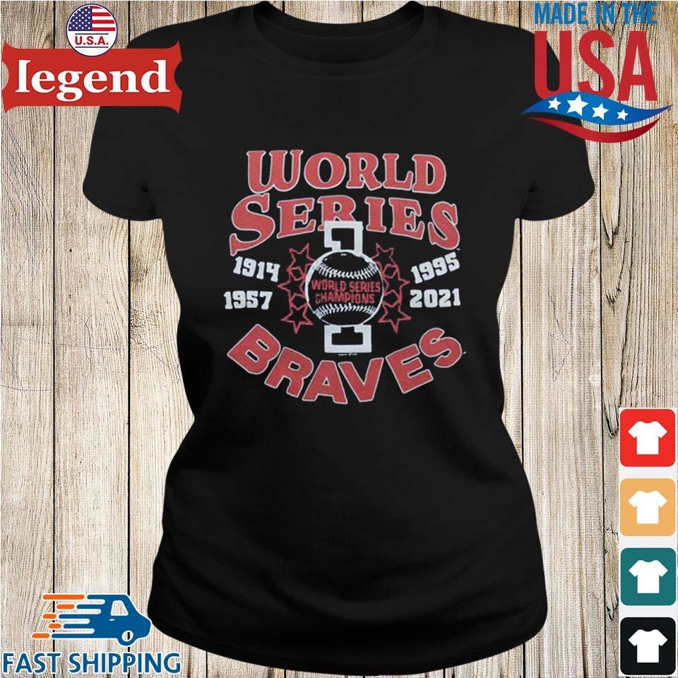 Braves 4 Time World Series Champions 2023 Shirt, hoodie, sweater, long  sleeve and tank top