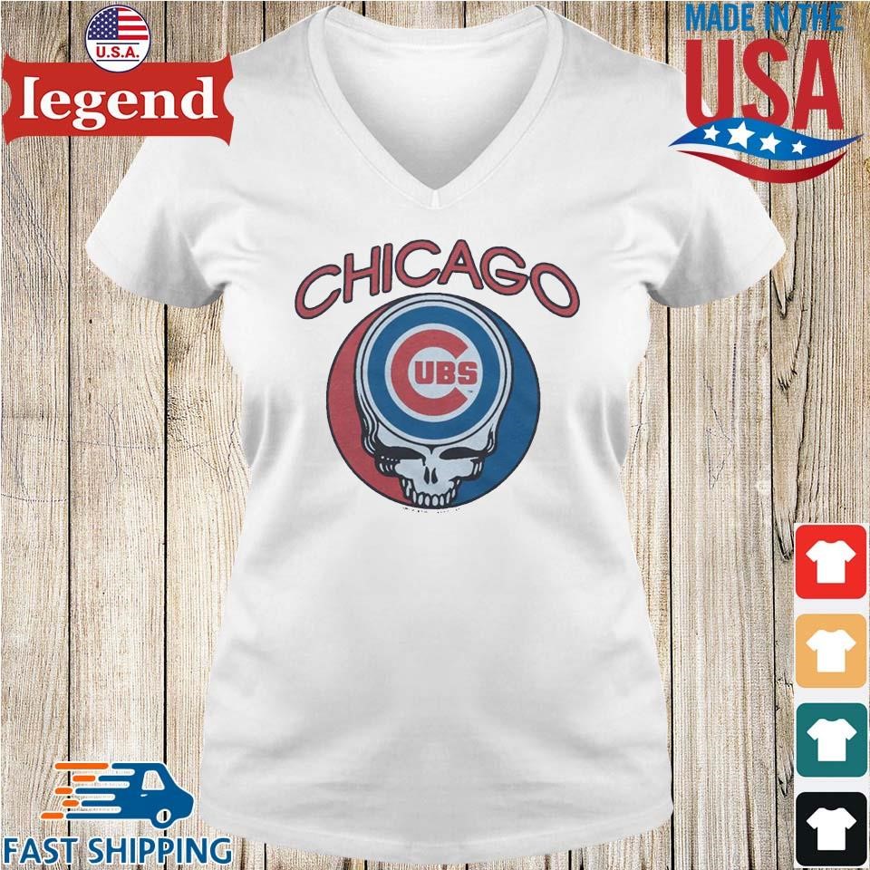 Chicago Cubs Homage Grateful Dead Tri-blend T-shirt,Sweater