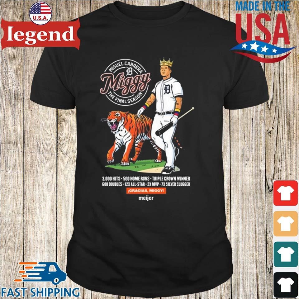 Gracias Miggy The Final Season Homepage Detroit Tigers T-shirt,Sweater,  Hoodie, And Long Sleeved, Ladies, Tank Top