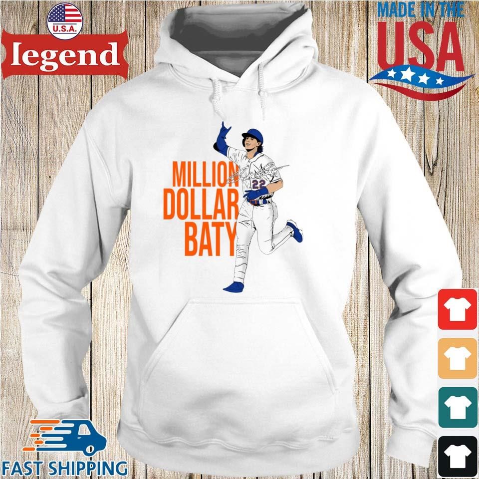 In The Clutch Apparel Merch Brett Baty Mlbpa Million Dollar Baty T