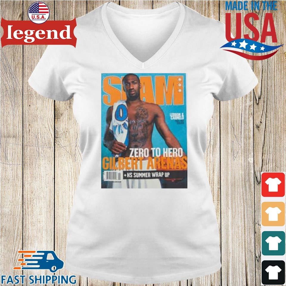 Gilbert arenas best sale t shirt