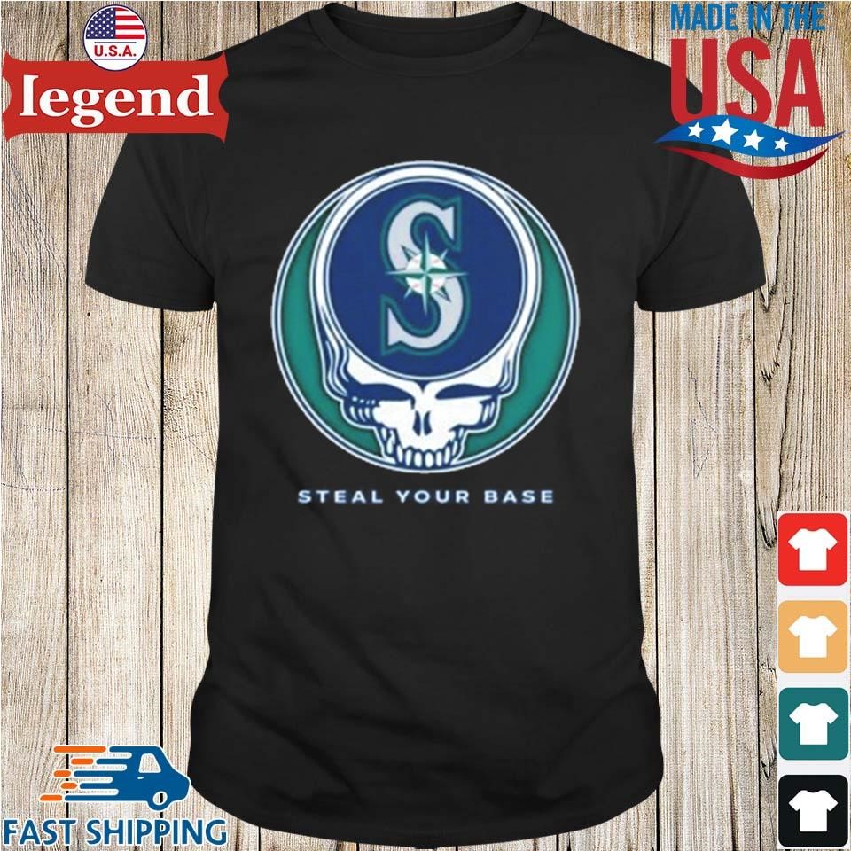 Seattle Mariners Steal Your Base Athletic Shirt