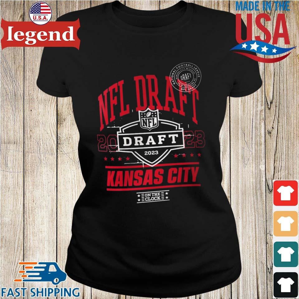 HOT NEW!! Football 2023 NFL Draft Logo Kansas City T-Shirt All Size For Fans