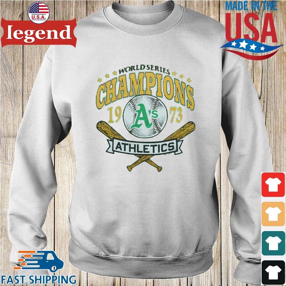 Oakland A's 1973 World Series Champs Shirt, hoodie, sweater, long sleeve  and tank top