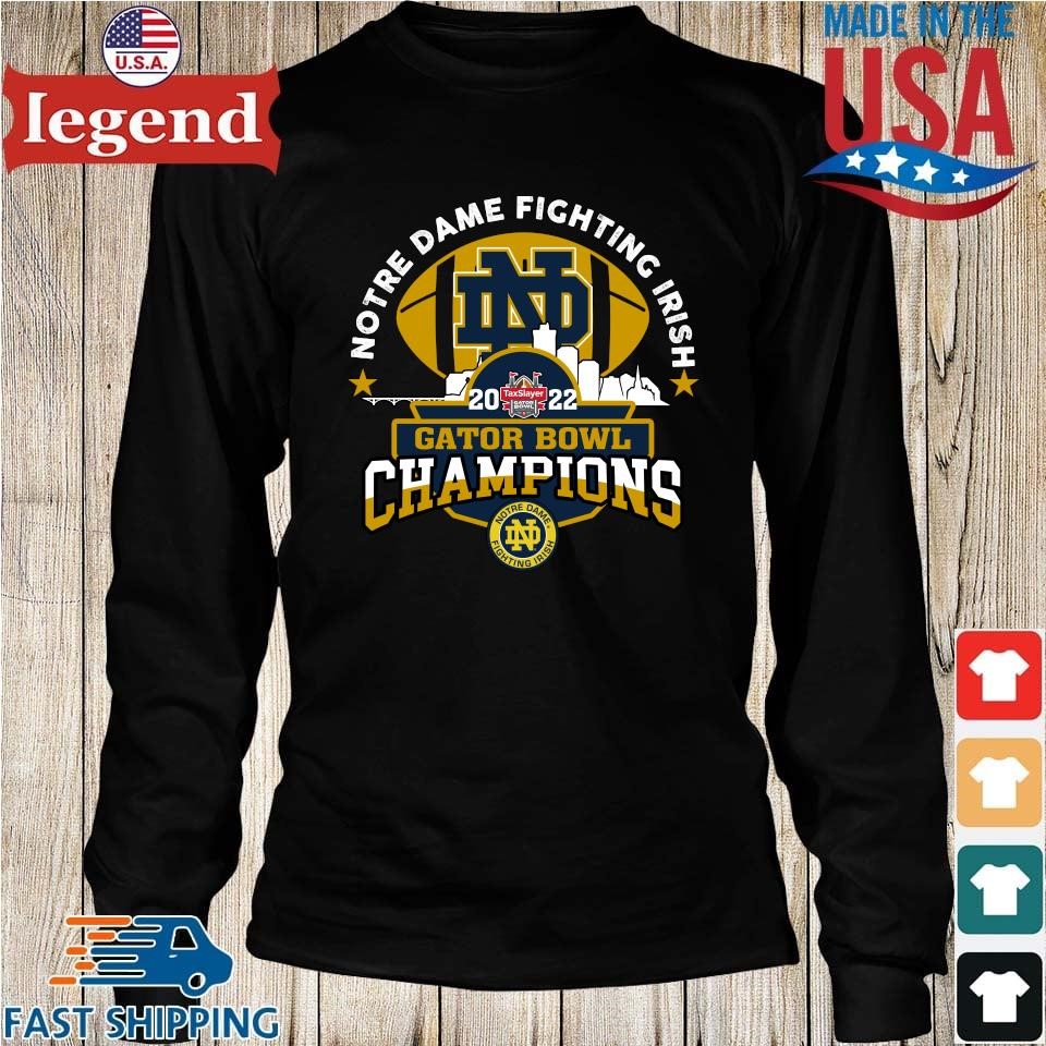 Notre Dame Fighting Irish 2022 Gator Bowl Champions 2022 shirt, hoodie,  sweater, long sleeve and tank top