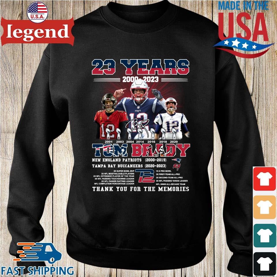 Tampa Bay Buccaneers Greatest Of All The Time Tom Brady Signature Shirt -  High-Quality Printed Brand