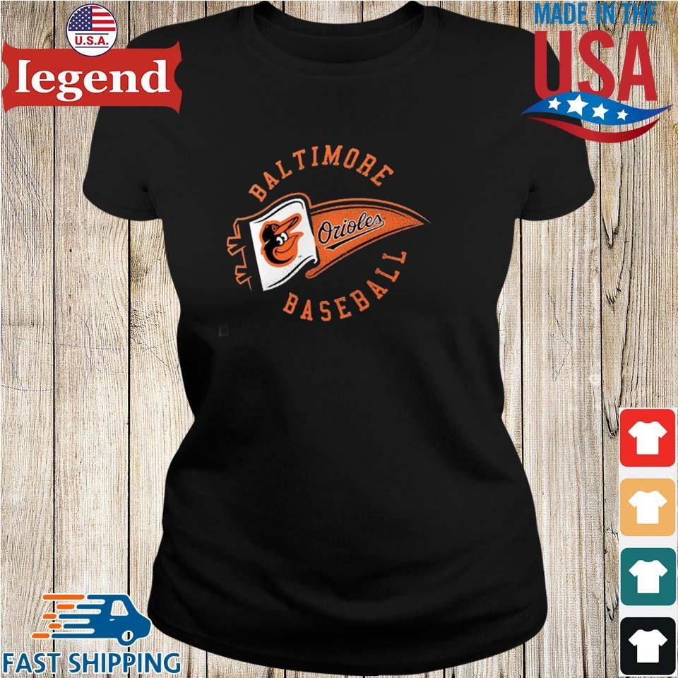 Baltimore Orioles Hometown Baltimore Pennant T-shirt