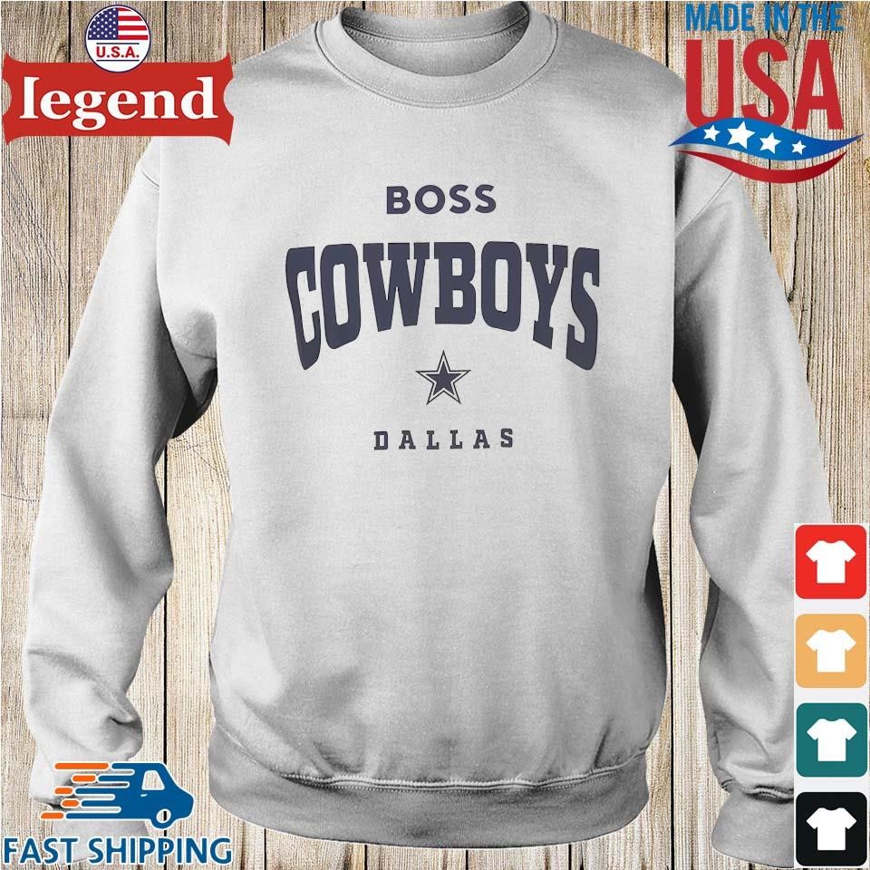 Men's BOSS X NFL White Dallas Cowboys Huddle T-Shirt