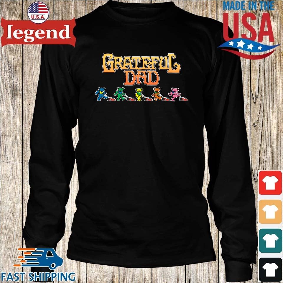 Original Grateful Dad Mowing Bears Shirt,Sweater, Hoodie, And Long