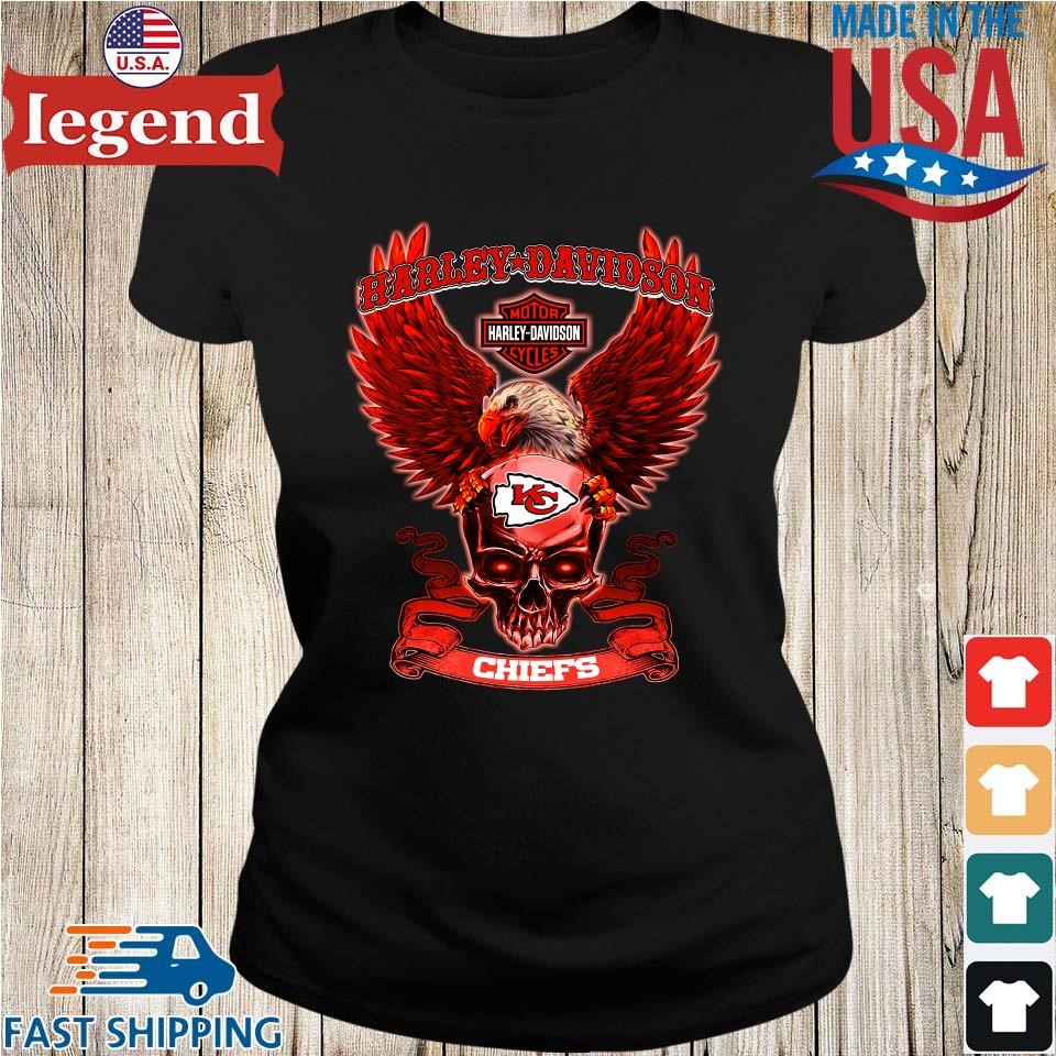 kansas city chiefs harley davidson shirt